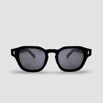 Montuurtjevoorjou - Tulum Black - Zonnebril - Heren zonnebril - Festival Bril - Acetaat - Gepolariseerd