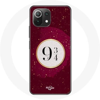 Coque - Harry Potter - Mi 11 Lite - Rouge - Souple - Voie 9 3 4
