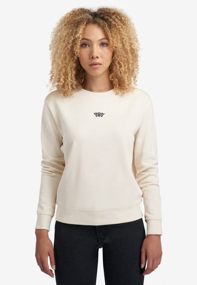 A-dam Mother Moth - Sweater - Katoen - Trui - Dames - Beige