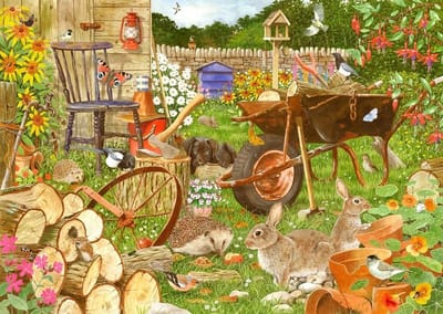 House of Puzzles legpuzzel Like Rag Tag and Bobtail 1000 stukjes dieren.