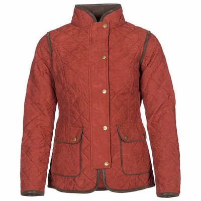 Baleno Hepburn Jas Rood 2XL Vrouw