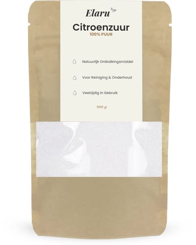 Citroenzuur Poeder - 100% Puur - 500g - Voor Ontkalken en Schoonmaken - Citric Acid