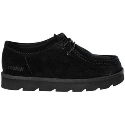 Clarks Originals Meare Wallabee Suède Heren Zwarte Veterschoenen
