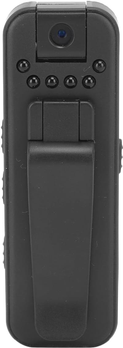 Dailygoody - Draagbare camera - 1080p video - Nachtzicht - Compact formaat - Groot geheugen - Ideaal voor bewaking - Lichtgewicht en veelzijdig