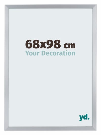 Your Decoration - Fotolijst 68x98 cm - MDF - Zilver Glans - Catania