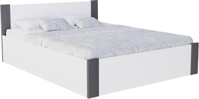 Modern opbergbed 120x200 met opklapbare lattenbodem – Stevig eenpersoonsbed zonder matras