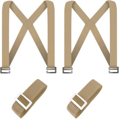 Zware hijsbanden, set van 2 Beige
