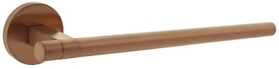 Intersteel Deurkruk Shiraat Grand&Johnson op rozet éénzijdig verdekt rechts ø55x8mm PVD koper mat