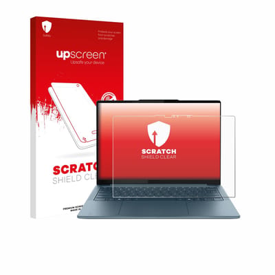 upscreen - Screenprotector voor Lenovo Yoga Slim 7 Gen 10 14" Touch - Folie Beschermfolie transparant