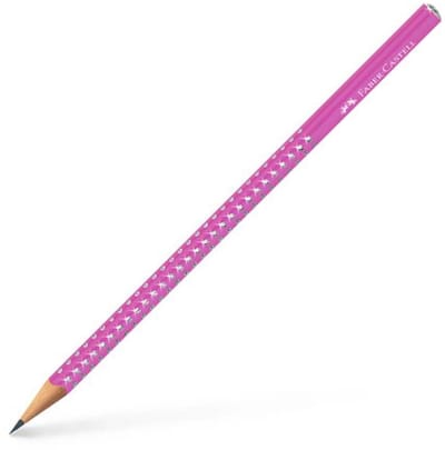 Potlood Faber Castell Grip Sparkle Aurora B Electric Fuchsia - FC-118291