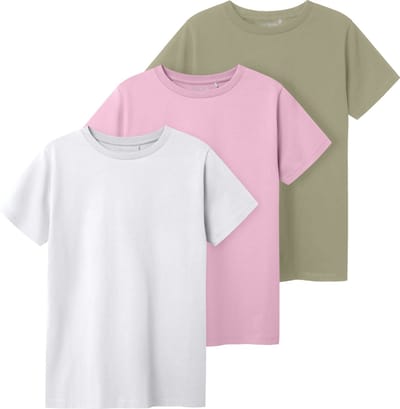 NAME IT - TKFJOX 3P SS TOP NOOS - Meisjes - Blouses