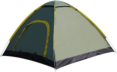 Koepeltent Outdoor - Kampeertent Lichtgewicht - Kamperen en Reizen - Automatisch Opzetten - 2-3 Personen - Donkergroen