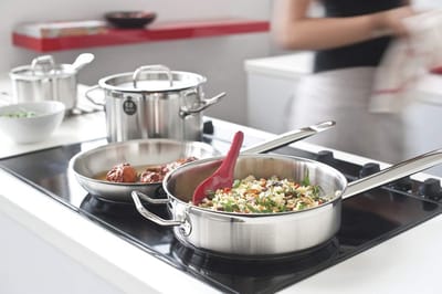 Frituurpan 18 cm grande tafel - Krachtige en stijlvolle kookervaring