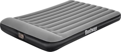 Luchtbed - Opblaasbaar Matras - Logeren Thuis - Geïntegreerde Pomp - 203 x 152 cm - Blauw