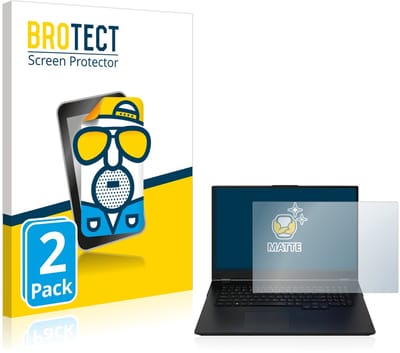 BROTECT - Screenprotector voor Zenec Z-E2055 - Folie Beschermfolie matte 2 Stuks