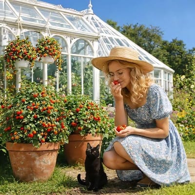 Tomaten zaden - Pottomaat Tiny Tim