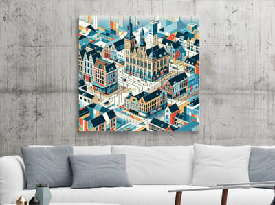 Kunstprint | Wanddecoratie | Forex | 60 × 60 cm