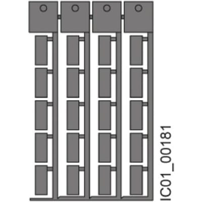 Siemens 3RT2900-1SB20 Markeerlabel 340 stuk(s) (b x h) 20 mm x 7 mm