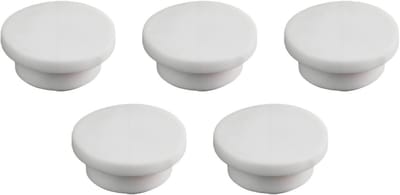 Afvoerstoppers Bad - Gootsteenpluggen Set - Water Dicht Maken - Lekvrije Afdichting - 5 Stuks - Wit