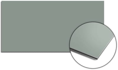 KitchenArt - Iceberg Green Spatscherm - 100x50 cm - Spatscherm Achterwand Keuken - Spatwand Keuken