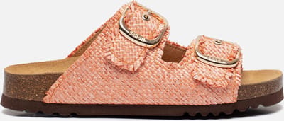 Scholl Noelle Sandalen oranje Textiel - Dames - Maat 36