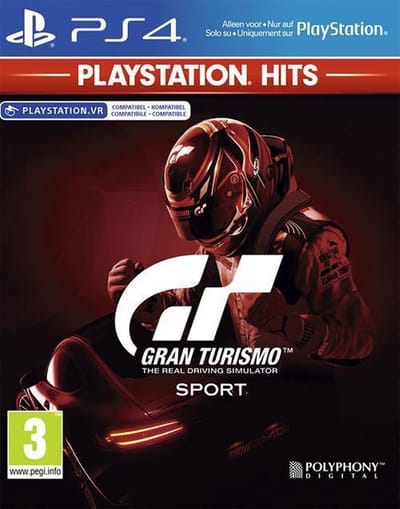 Gran Turismo: Sport - PlayStation Hits - PS4
