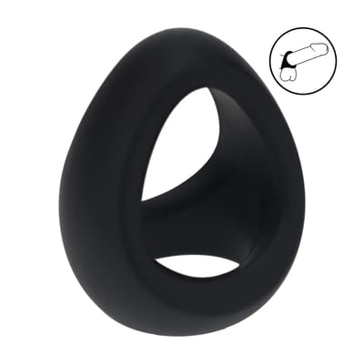 Levelz - Zachte Tri O siliconen cockring
