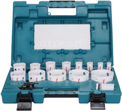 Makita D-63993 D-63993 Gatenzaagset 16 mm, 19 mm, 22 mm, 25 mm, 32 mm, 35 mm, 37 mm, 44 mm, 51 mm, 57 mm, 64 mm, 68 mm, 76 mm 1 stuk(s)