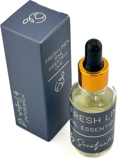 HomeBound by KY | Essentiële olie 30ml 'Fresh linen' | geurolie