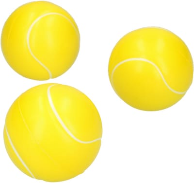Stressbal Soft Density 3 Stuks – Sensomotorische Stimulatie – Anti Stress – Tennisbal