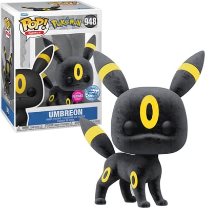 Funko Pop Umbreon - Flocked Special Edition Pokémon figuur