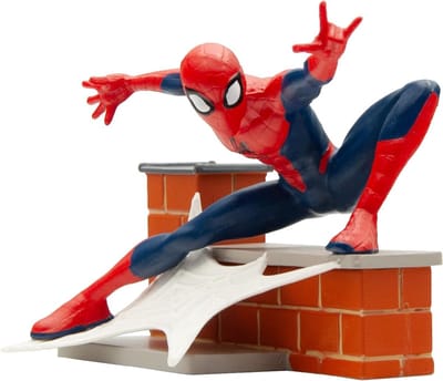 Bullyland 11334 – Speelfiguur en verzamelfiguur Spider-Man uit Avengers, ca. 7 cm – levensecht en detailrijk vormgegeven – ideaal als taartfiguur en klein cadeautje voor kinderen vanaf 3 jaar.