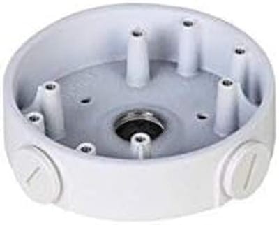 Aluminium Aansluitdoos - Verbindingsdoos Camera - Buiten Installatie - Voor Dome Camera's - D108 x 285 mm - Wit