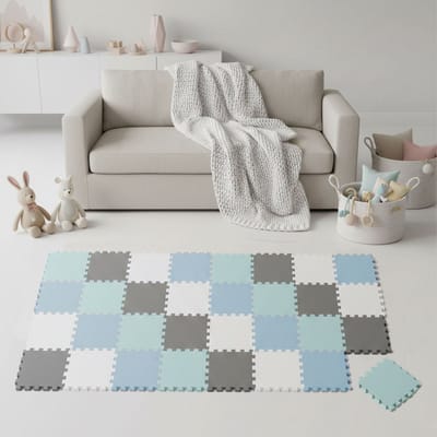 Van dag Één: 36-delige Baby Puzzel Speelmat - 30x30 EVA Schuim Kruipmat Vloermat Speeltapijt Kind
