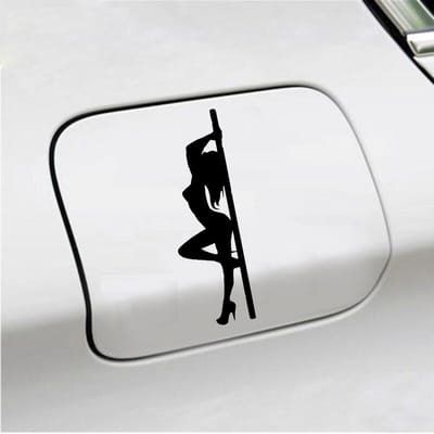 Bumpersticker - Paaldanseres - 16 X 5 - Zwart
