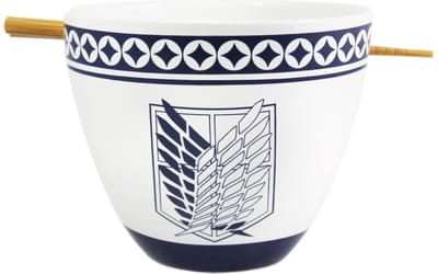 ATTACK ON TITAN - Ramen Bowl with Chopstick 470ml - Emblem