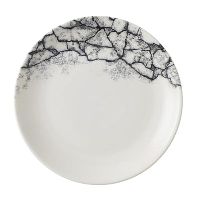 Churchill Kintsugi Accents Quartz Black Evolve Coupe Bord 16.5cm (12 stuks)