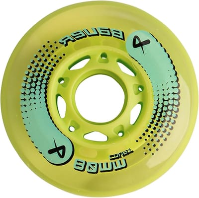 Inline Skate Wielen - Skeeler Onderdelen - Binnen Sport - Optimale Grip - 68mm Set van 4 - Multicolor
