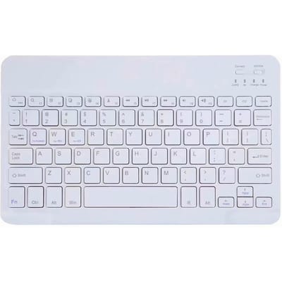 Clavier sans fil pour tablette mobile Ipad, clavier simple de 7 pouces blanc