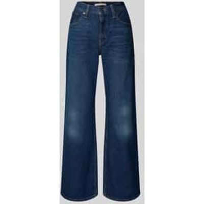 Wide leg jeans met 5-pocketmodel, model 'MIDDY'