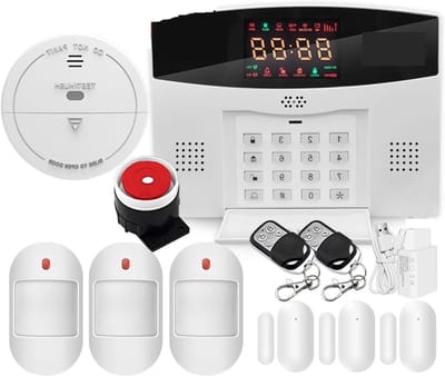 Smart Wifi Alarmsysteem - App Gestuurd Systeem - Huis Beveiligen - Ingebouwde Sirene - 100 Zones - A