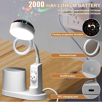 bedlampje - led-leeslamp voor kinderen / nachtlampje / bedlampje voor kinderkamer