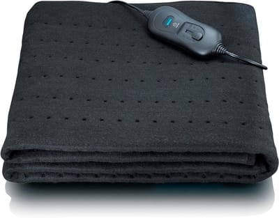 SAVI® Infrarood Deken - Elektrische Deken – Warmtedeken - Zwart - 150cm x 80cm x 3cm