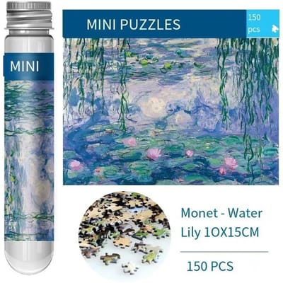 150 Mini Reageerbuis Puzzel Decompressie Cartoon Puzzelstukjes Cadeau Legpuzzel Op Maat Reis Papieren Puzzels voor Kinderen Volwassene