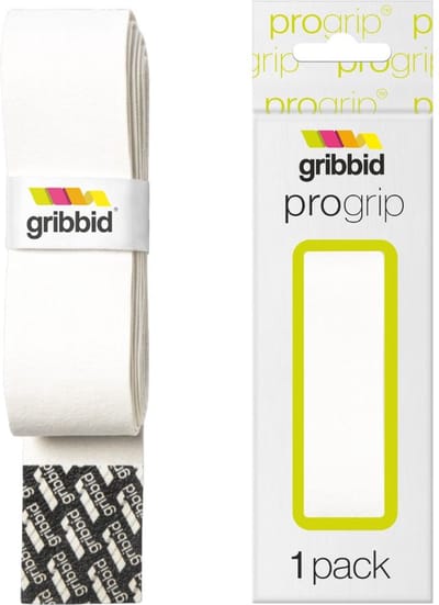 Gribbid Progrip - Hockeystick Grip - Zeemgrip - The Original Dutch Chamois - 1pack Wit