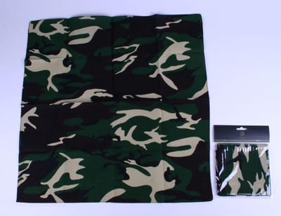 Zakdoek - Bandana - Camouflage - 54 x 54 Cm - Een Stuk