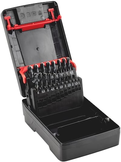 Wurth - Assortiment spiraalboren HSS DIN 1897 type RN 19-dlg - Assortiment spiraalboren HSS DIN 1897 type RN 19-dlg x 1 st
