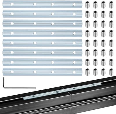 Aluminium Profiel Connectoren - Hoekbeugels Bevestiging - Constructie Bouwen - Verzinkt Koolstofstaal - 30x30 Profiel - Zilver