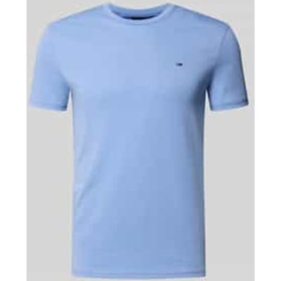 Regular fit T-shirt van katoenmix