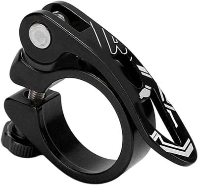 Verstelbare Zadelpenklem 34.9 mm, Snelle Ontgrendeling, CNC Aluminium, Fietsaccessoires voor Mountainbikes en Racefietsen